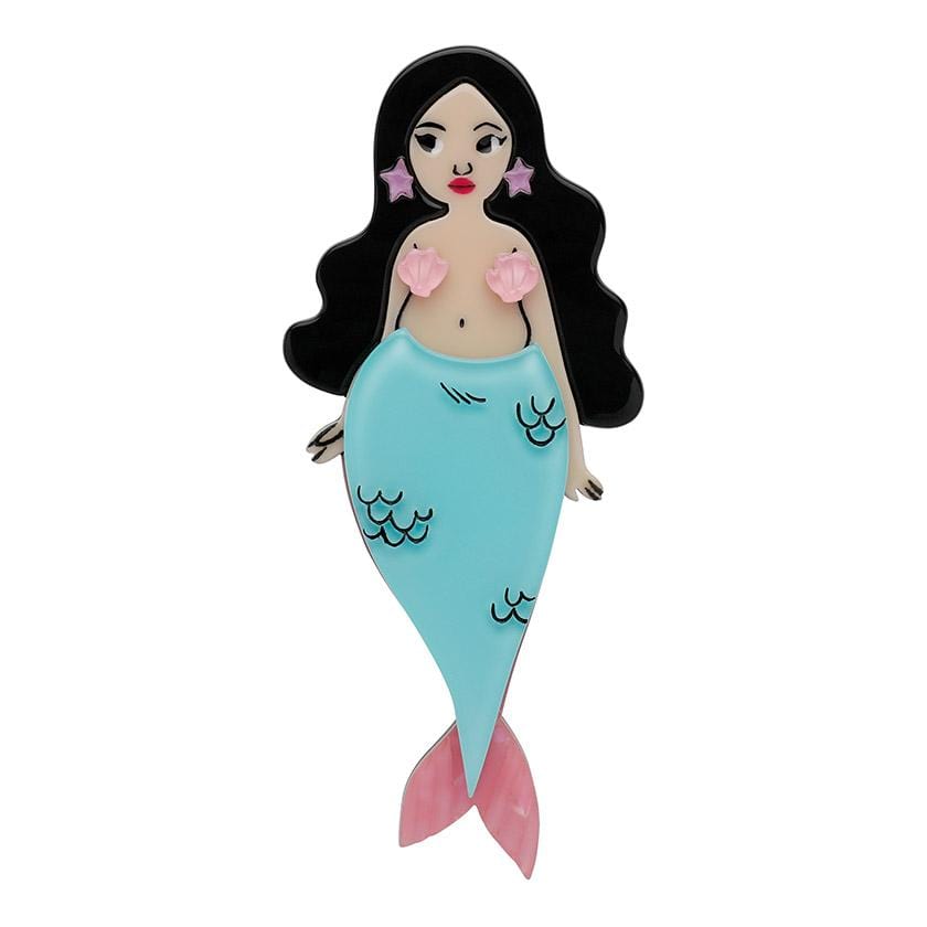 Mermaid brooch on sale