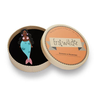 Erstwilder Just Add Water Mermaid Brooch BH6832-4390