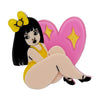 Sparkle Heart Brooch
