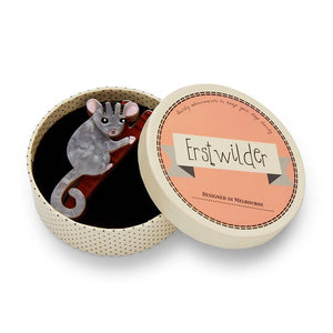Erstwilder Possum at Play Brooch BH6854-7100