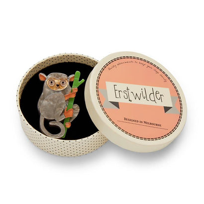 Erstwilder Eyes Wide Open Tarsier Brooch BH6859-7100