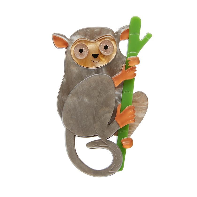 Erstwilder Eyes Wide Open Tarsier Brooch BH6859-7100
