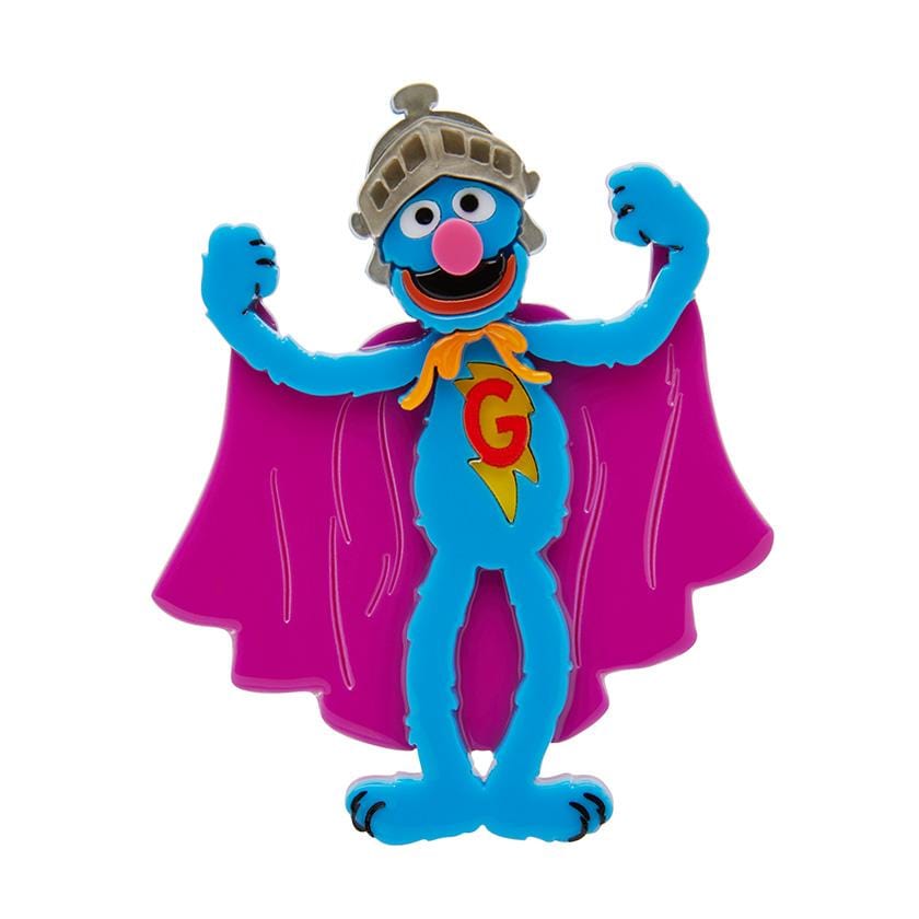 Super Grover Brooch – Erstwilder