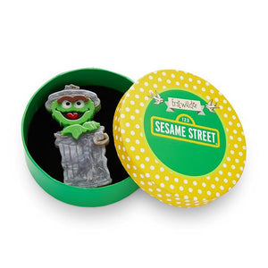 Erstwilder Oscar the Grouch Brooch BH6872-7340