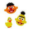 Bert & Ernie Brooch