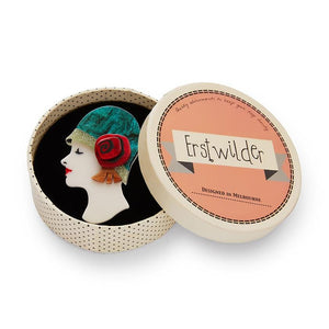 Erstwilder Clouche Couture Brooch BH6885-8141