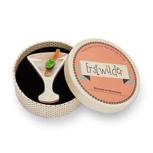 Erstwilder Shaken, Not Stirred Brooch BH6887-8140