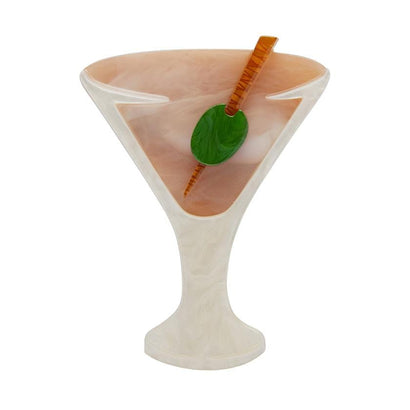 Erstwilder Shaken, Not Stirred Brooch BH6887-8140