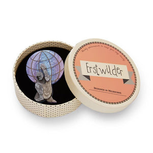 Erstwilder Weight of the World Brooch BH6895-7130