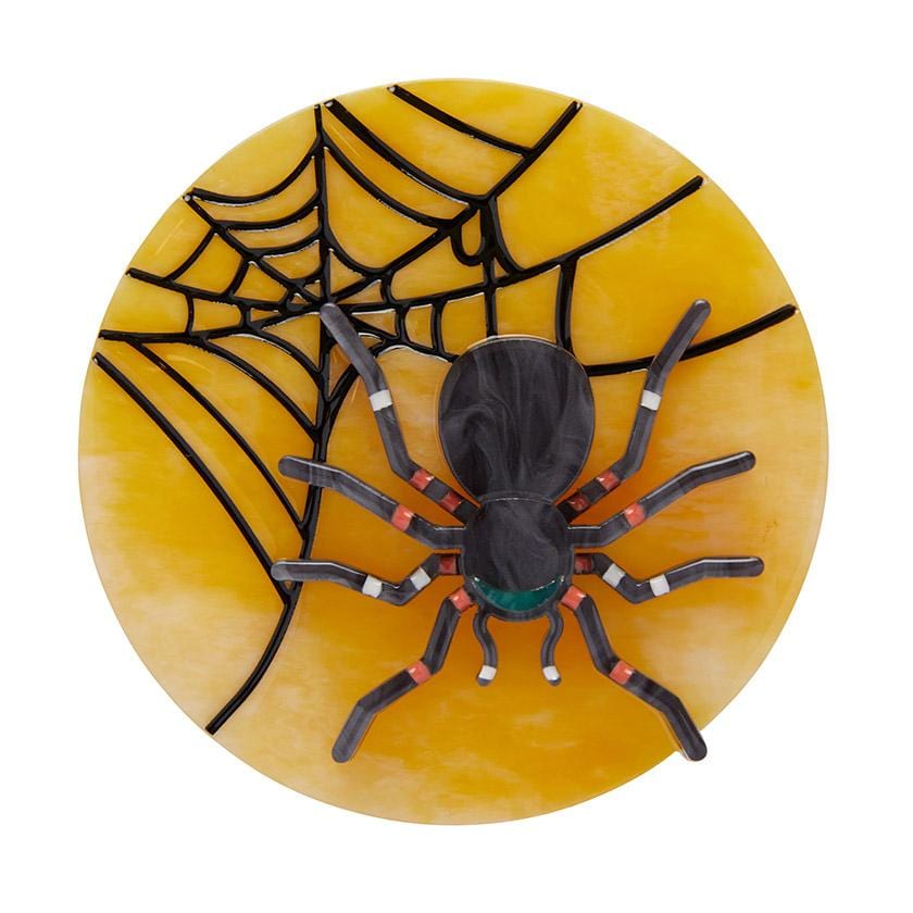 Erstwilder Itsy Bitsy Spider Brooch BH6903-6070