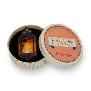 Erstwilder Guiding Light Lantern Brooch BH6904-6170