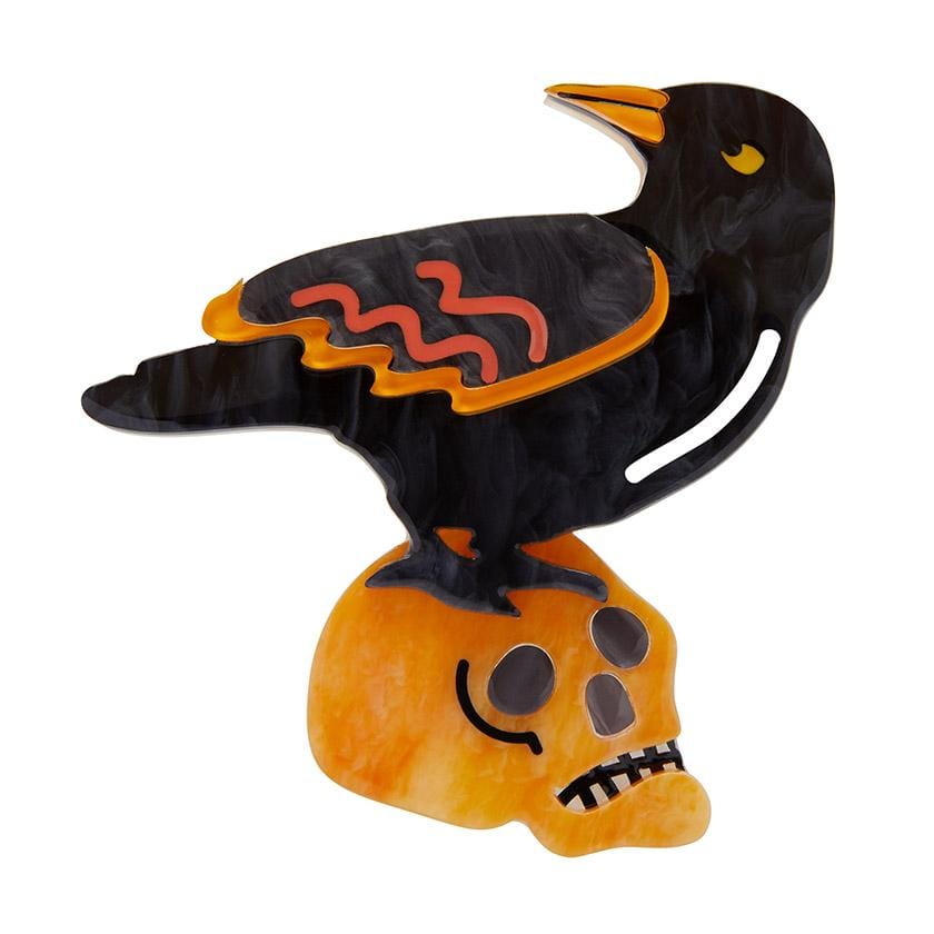 Raven brooch clearance