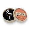 Franken-Flamingo Brooch