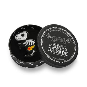 Erstwilder Dead-o-Saurus Rex Brooch BH6914-8070