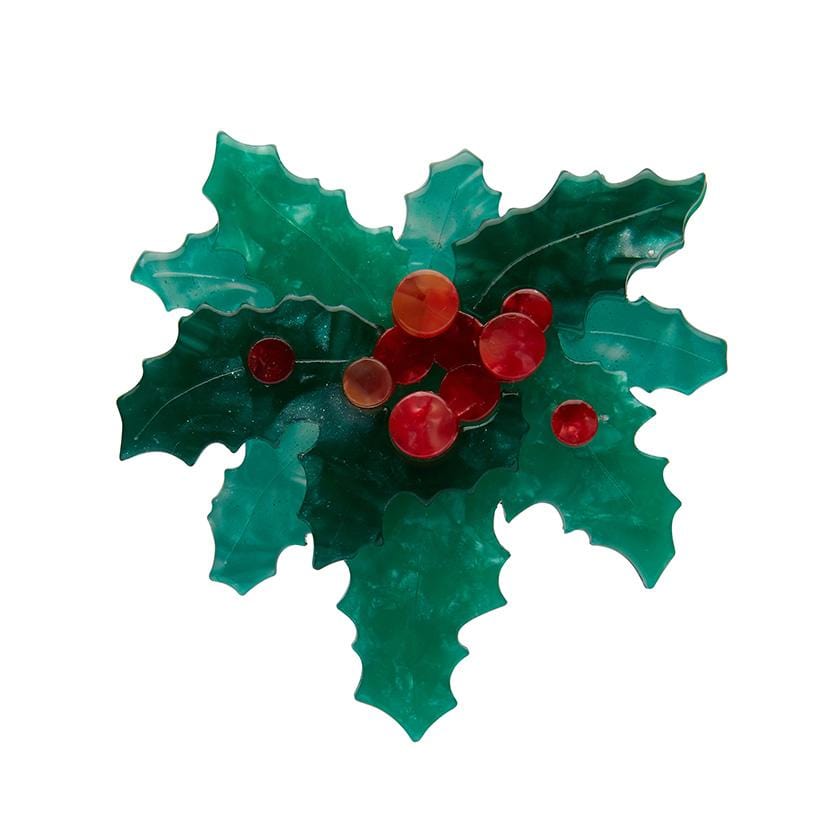 Holly brooch on sale