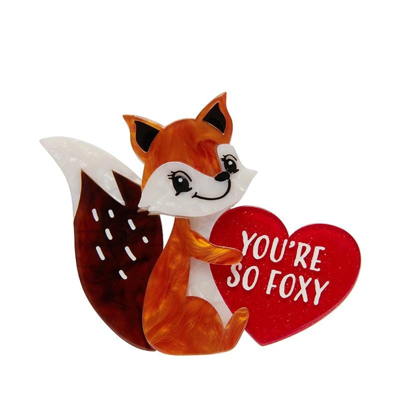 Erstwilder You're So Foxy Brooch BH6985-6180