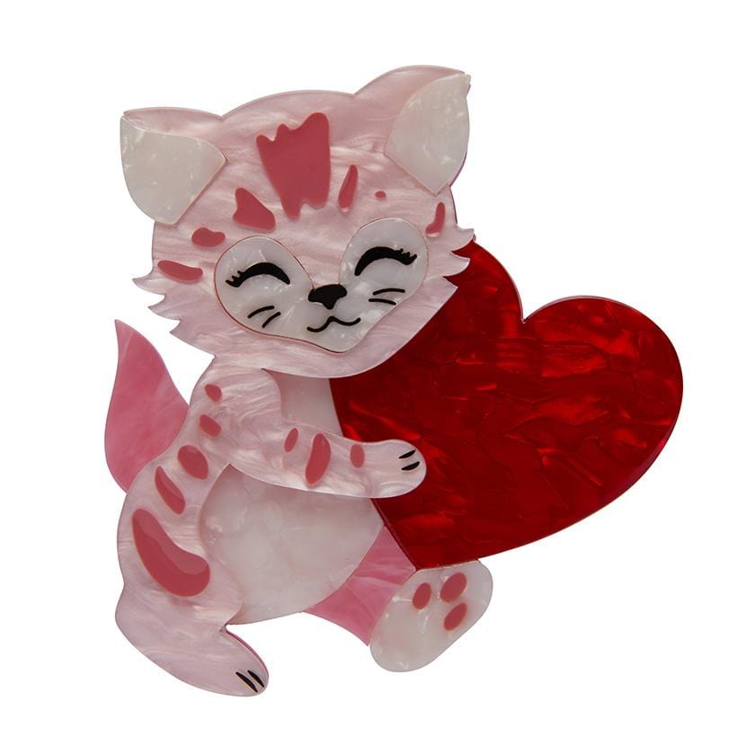 Erstwilder Feline the Love Brooch BH6990-2110