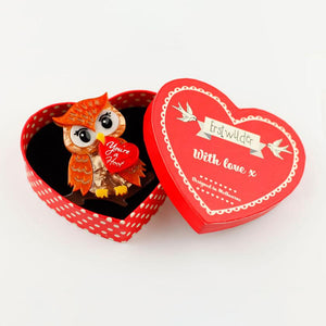 Erstwilder You're a Hoot Brooch BH6997-9010