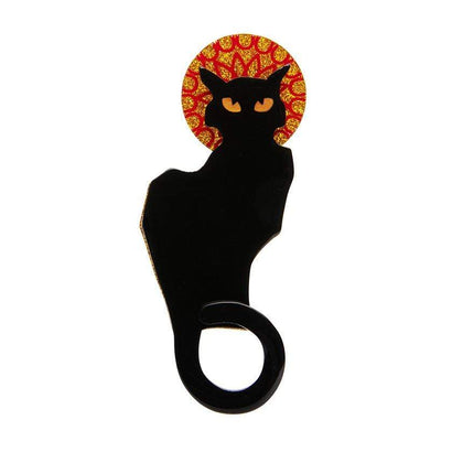 Erstwilder Le Chat Noir Brooch BH7020-7062