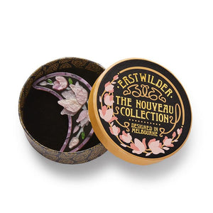 Erstwilder Steel Magnolias Brooch BH7029-5070