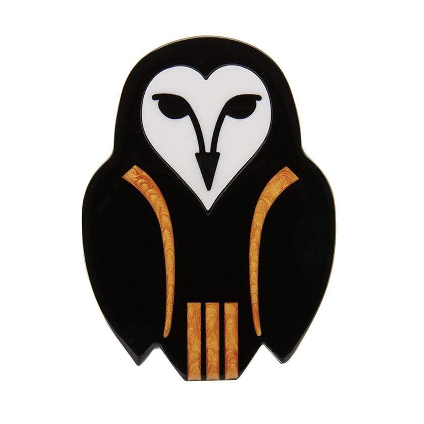Erstwilder Owl Ornamental Brooch BH7030-7065
