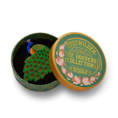 Erstwilder Le Peacock Royal Brooch BH7031-4030