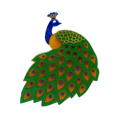 Erstwilder Le Peacock Royal Brooch BH7031-4030