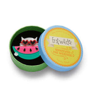 Erstwilder Sunnies & Seeds Brooch BH7039-8000