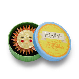 Erstwilder Golden Ray Brooch BH7043-6065