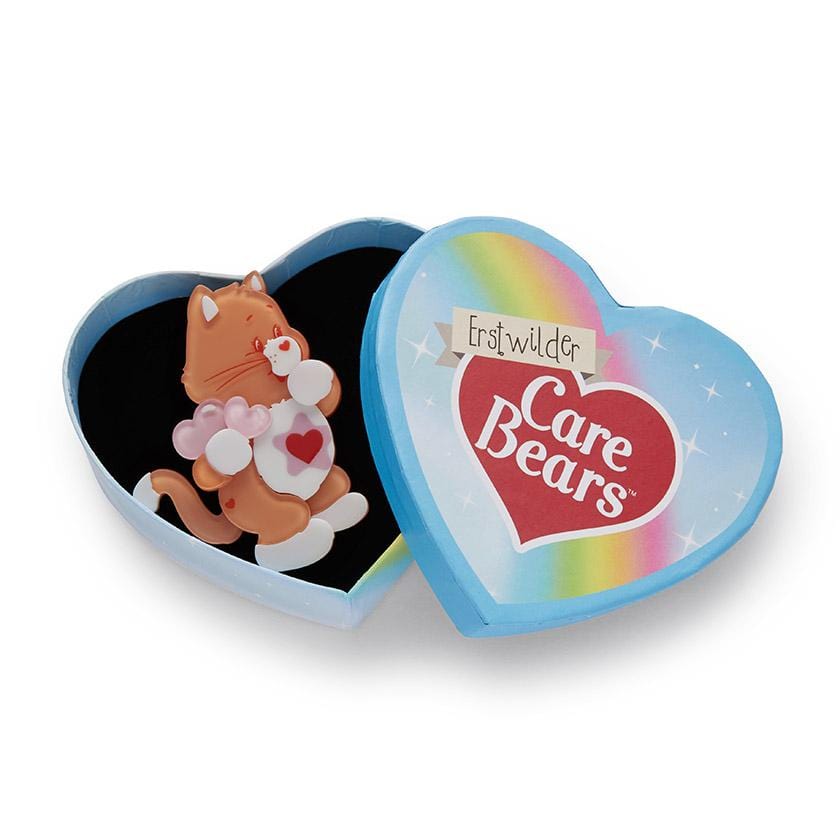 Erstwilder Proud Heart Cat™ Brooch BH7076-9200