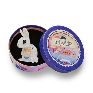 Erstwilder The Beloved Bunny Brooch BH7145-8000