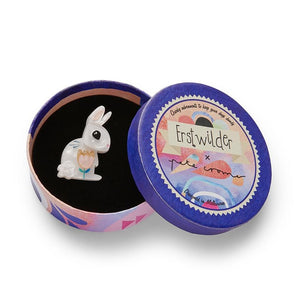 Erstwilder The Beloved Bunny Mini Brooch BH7149-8000