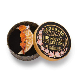 Erstwilder The Prowling Fox Brooch BH7250-6163