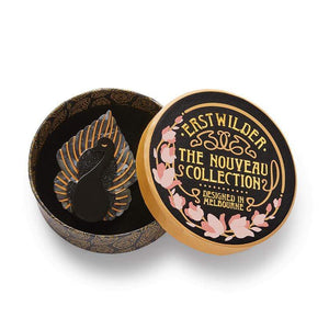 Erstwilder Ailes Noires Brooch BH7256-7000