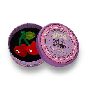 Erstwilder Cherry Kiss Brooch BH7387-1040