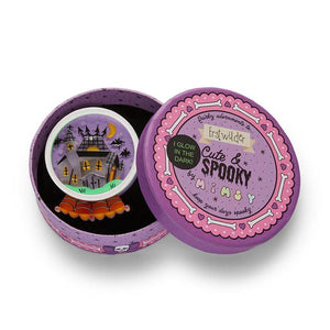 Erstwilder Home Sweet Haunt Brooch BH7388-0188