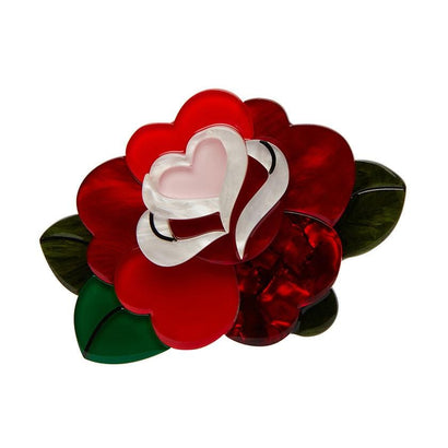 Erstwilder Roses are Red Brooch BH7391-1000