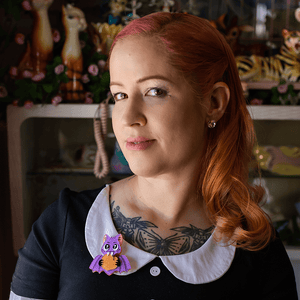 Erstwilder Fruit Bat Attack! Brooch BH7401-5065