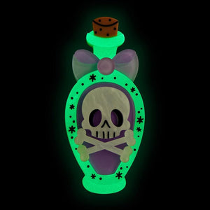 Erstwilder Dreaded Draught Brooch BH7402-0188