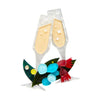 Erstwilder A Champagne Christmas Brooch BH7425-6700
