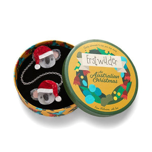 Erstwilder Koala Claus Double Brooch BH7431-7100