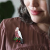 No Christmas Fool Brooch