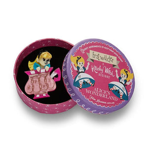 Erstwilder Always Tea Time, Alice Brooch BH7446-2000
