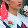 Painted Rose Brooch