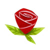 Painted Rose Brooch
