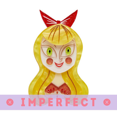 sale A Curiouser & Curiouser Alice Brooch (IMPERFECT) IP-BH7555-6000
