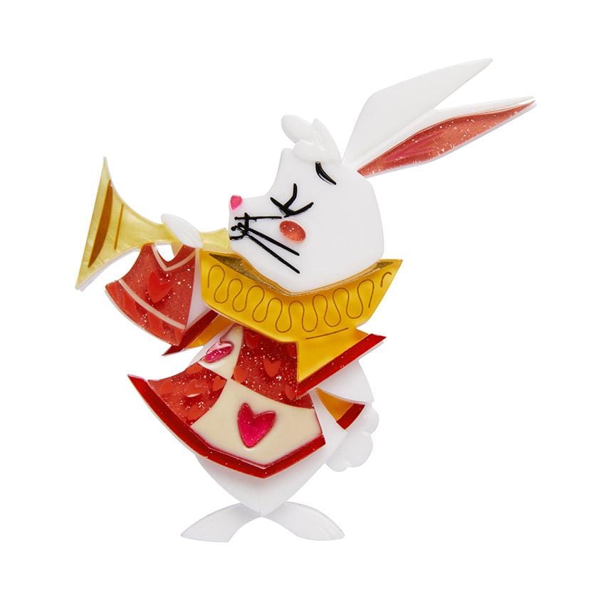 Rabbit brooch sales
