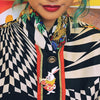 Erstwilder The White Rabbit Announces Brooch BH7558-8000