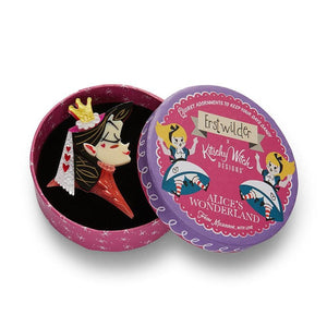 Erstwilder Queen of Hearts Brooch BH7559-1000