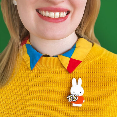 Erstwilder Blooms for Miffy's Mother Brooch BHAT102